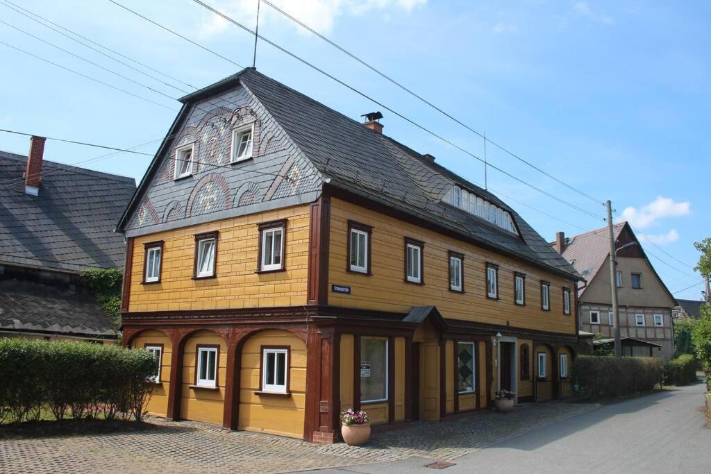 Maisonette-Fewo Fritz Mit Infrarotsauna Grossschoenau Exterior photo